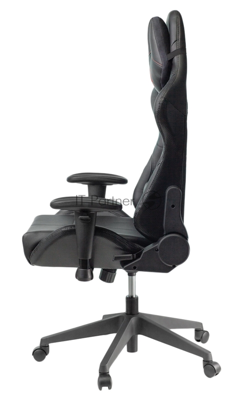 Кресло игровое A4Tech Bloody GC-500, черный, эко.кожа, крестовина пластик