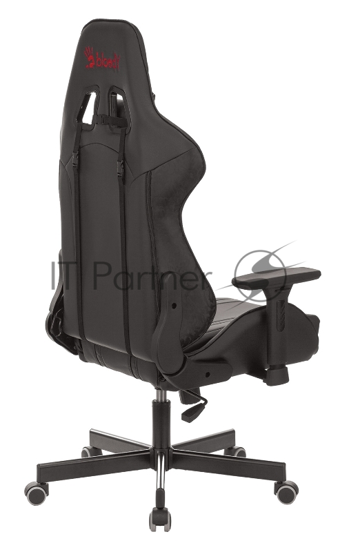 Кресло игровое A4Tech Bloody GC-600, черный, эко.кожа, крестовина пластик