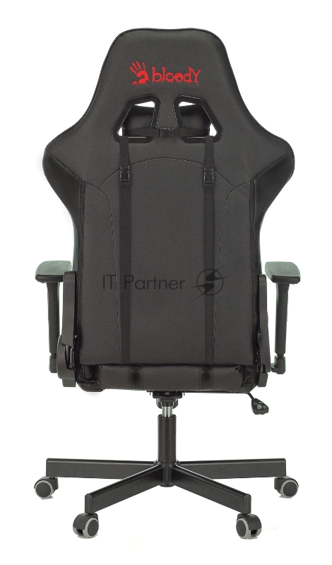 Кресло игровое A4Tech Bloody GC-600, черный, эко.кожа, крестовина пластик