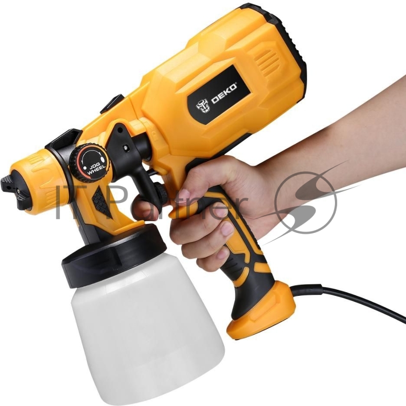 Краскопульт Deko DKSG55K1 HVLP 550Вт бак:800мл 100-200мл/мин