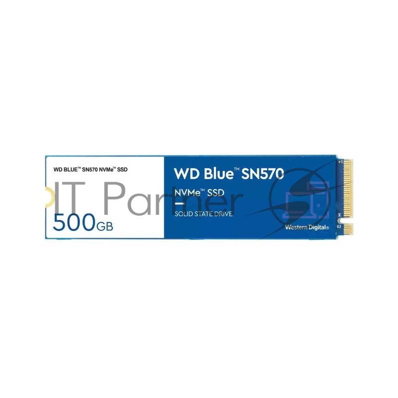 Твердотельный накопитель SSD M.2 2280 500GB WDC BLUE WDS500G3B0C
