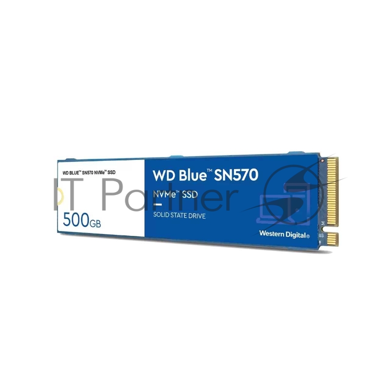 Твердотельный накопитель SSD M.2 2280 500GB WDC BLUE WDS500G3B0C