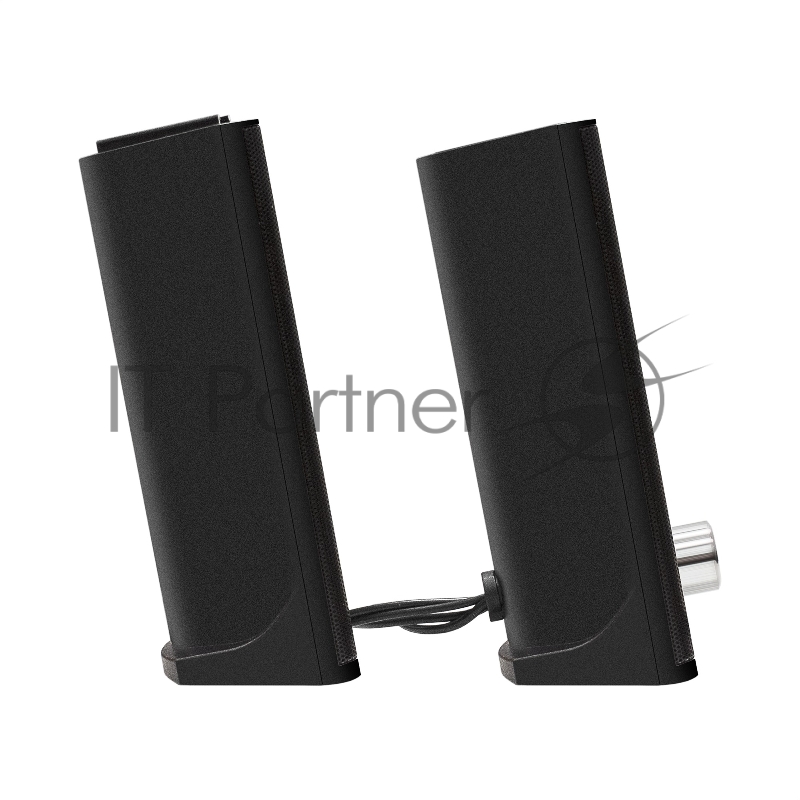 Саундбар-Акустическая система 2.0 ExeGate EX289681RUS Accord 280 (питание USB, Bluetooth, 2х3Вт (6Вт RMS), 60-20000Гц, цвет черный, RGB подсветка, с возможностью трансформации в саундбар)