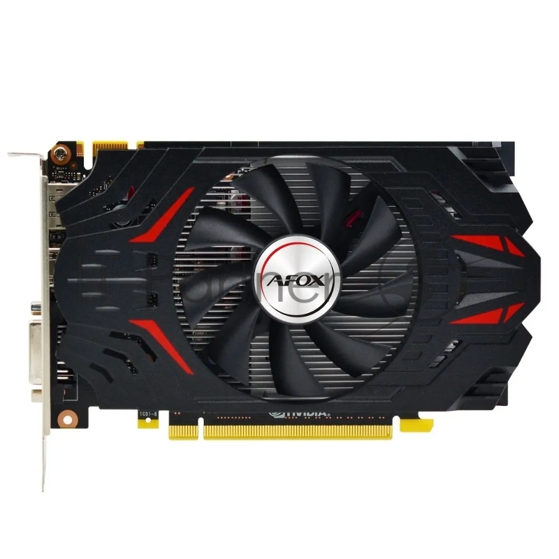 Видеокарта Afox GeForce GTX750 2GB GDDR5 128BIT DVI HDMI VGA ATX SINGLE FAN (AF750-2048D5H6-V3)