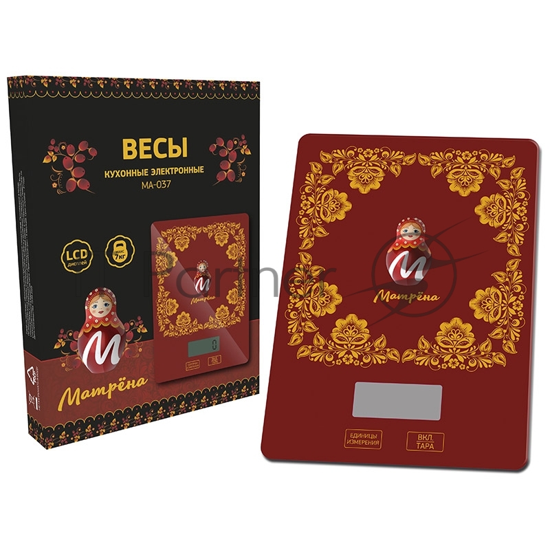 Весы кухонные электронные МАТРЁНА МА-037