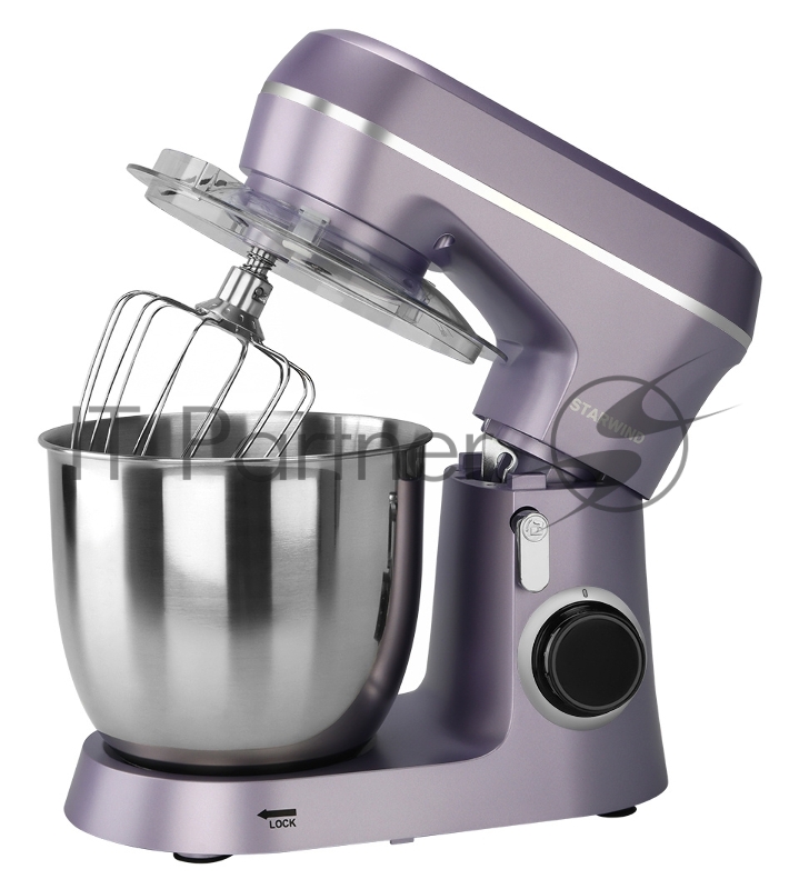 Миксер планетарный Starwind SPM6162 1300Вт лавандовый