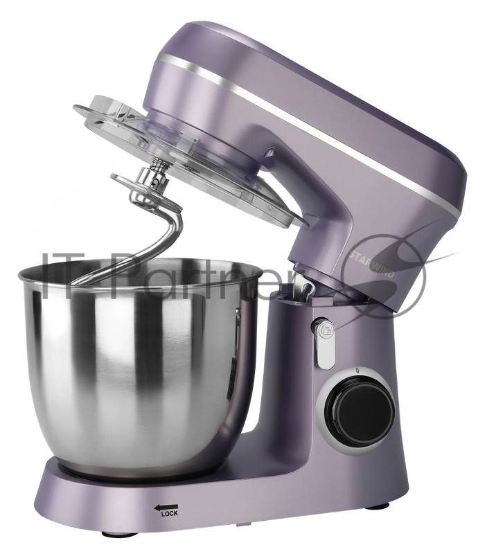 Миксер планетарный Starwind SPM6162 1300Вт лавандовый