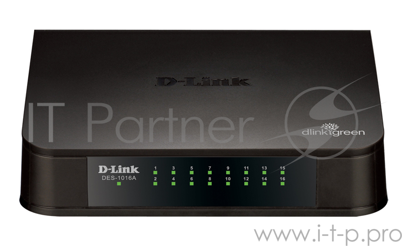 Коммутатор D-Link DES-1016A/E1B 16 портов 100Мбит/сек.