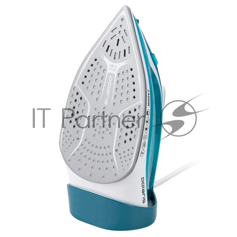 Утюг Polaris PIR-2487AК бирюзовый/белый