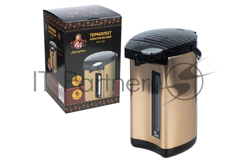 Термопот МАТРЕНА МА-110 (5 л, 750Вт, насос)