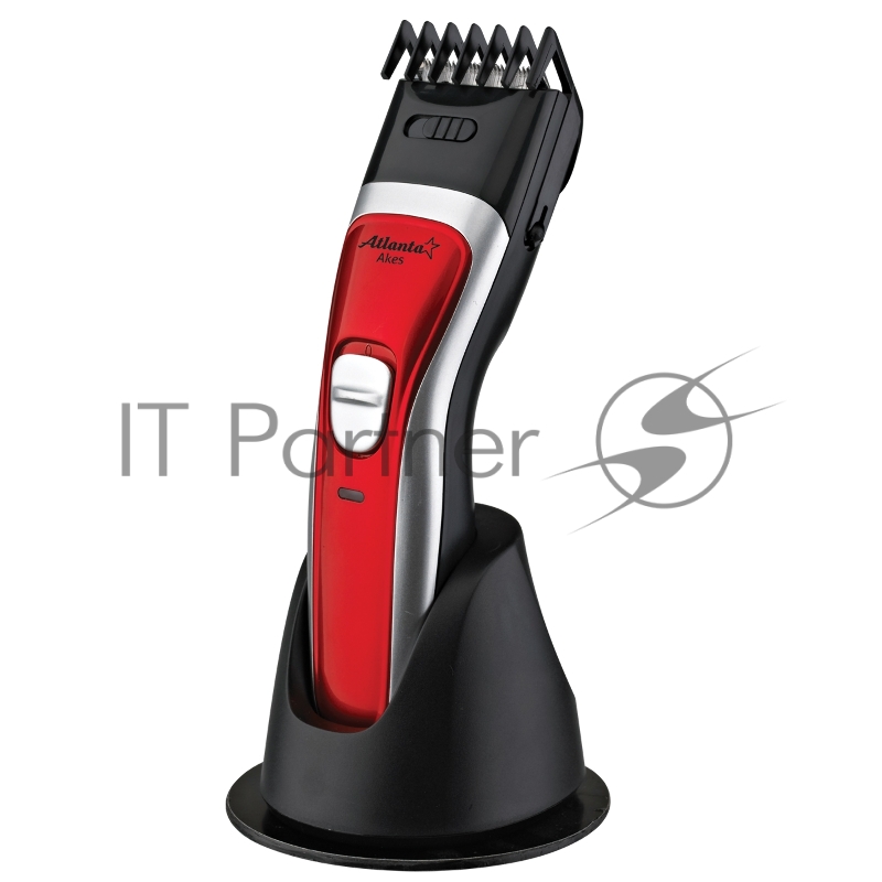 Машинка для стрижки ATLANTA ATH-6909 (red) аккумуляторная