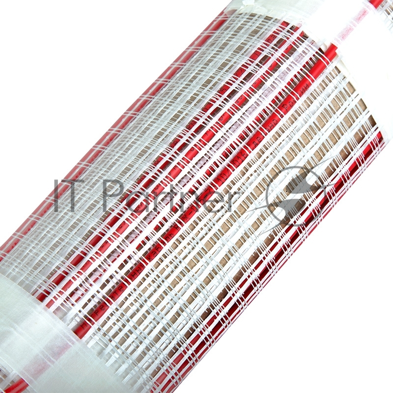 Тёплый пол (нагревательный мат) REXANT Classic RNX -2,5-375 (площадь 2,5 м2 (0,5 х 5,0 м)),375 Вт, двухжильный с экраном