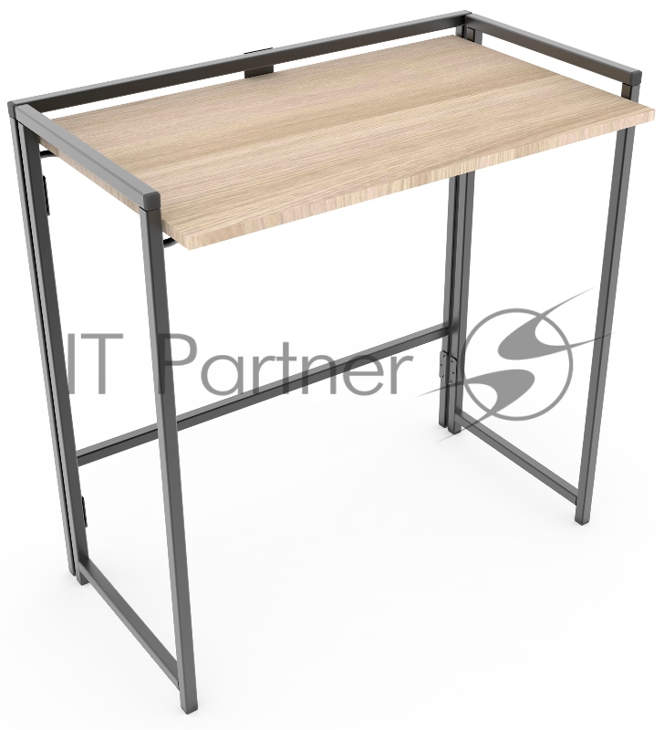 Стол для компьютера Бюрократ СЛКС-1/AL столешница ЛДСП ясень шимо светлый каркас черный