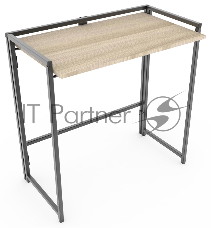 Стол для компьютера Бюрократ СЛКС-2/AL столешница ЛДСП ясень шимо светлый каркас черный