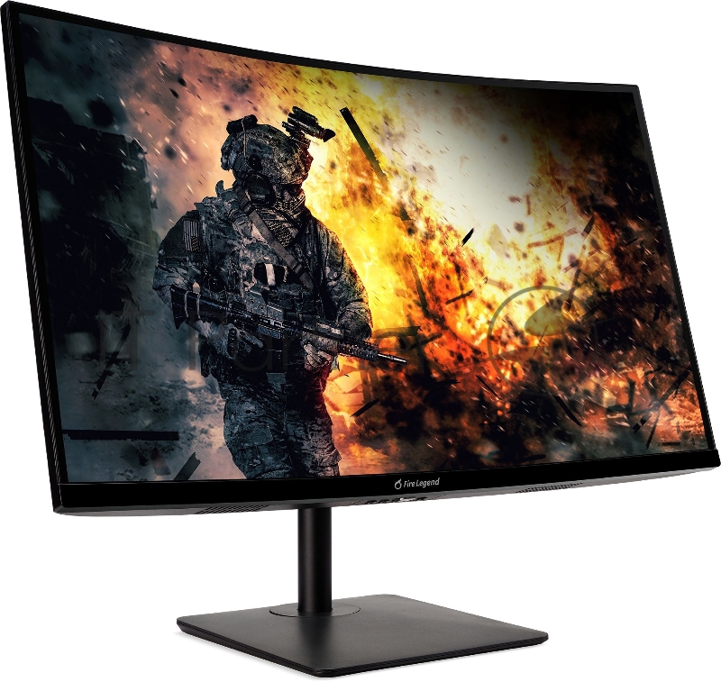 Монитор Acer (Aopen) 27 27HC5URSbmiiphx VA 2560x1440 165Hz 250cd/m2 16:9