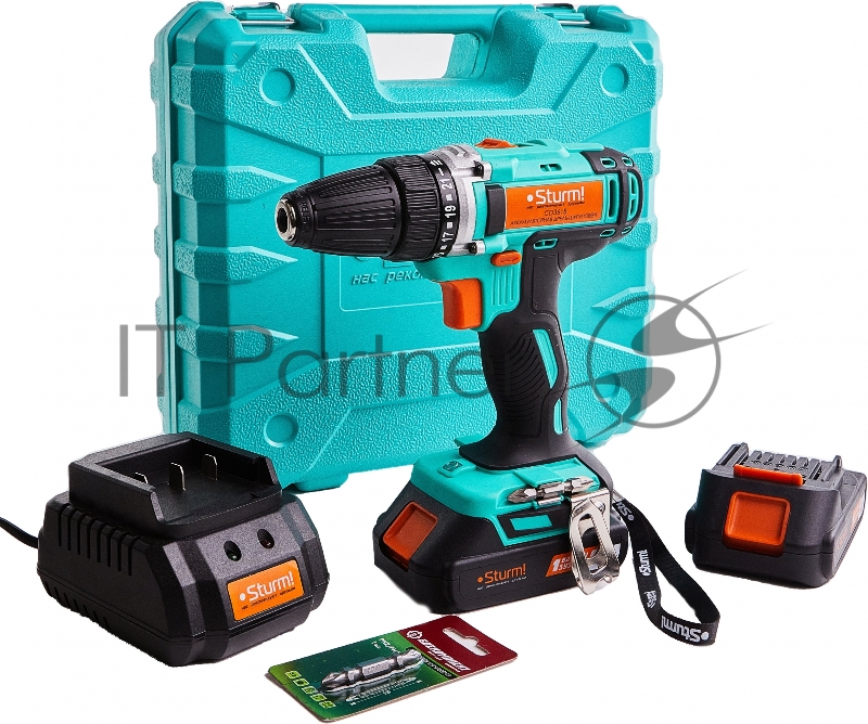 Дрель-шуруповерт Sturm! CD3618 аккум. патрон:быстрозажимной (кейс в комплекте)