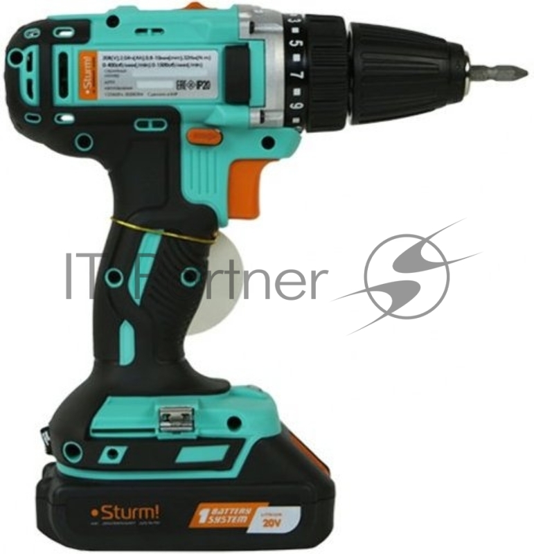 Дрель-шуруповерт Sturm! CD3620 аккум. патрон:быстрозажимной (кейс в комплекте)