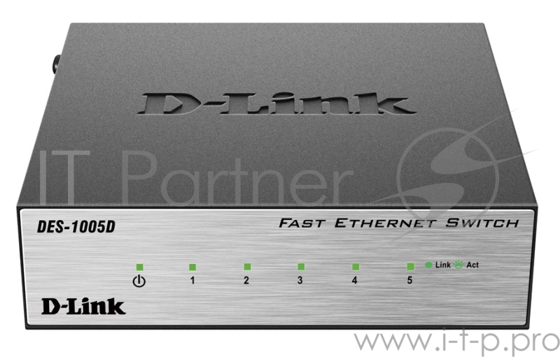 Коммутатор D-Link DES-1005D/O2B 5 портов 100Мбит/сек.