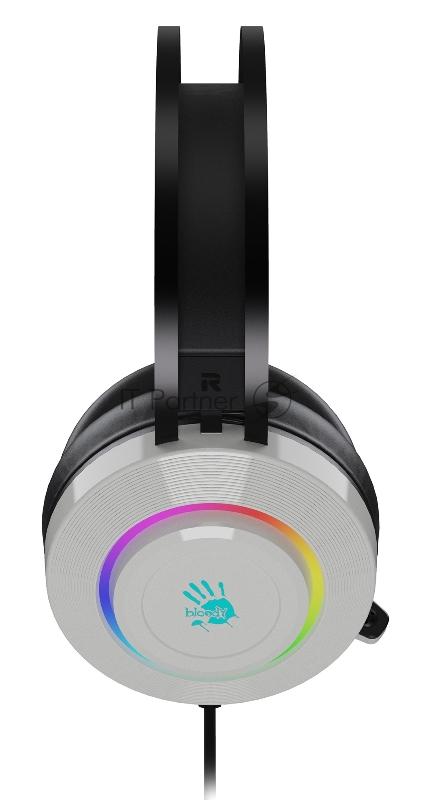 Наушники с микрофоном A4Tech Bloody G521 белый 2.3м мониторные оголовье (G521 (WHITE))