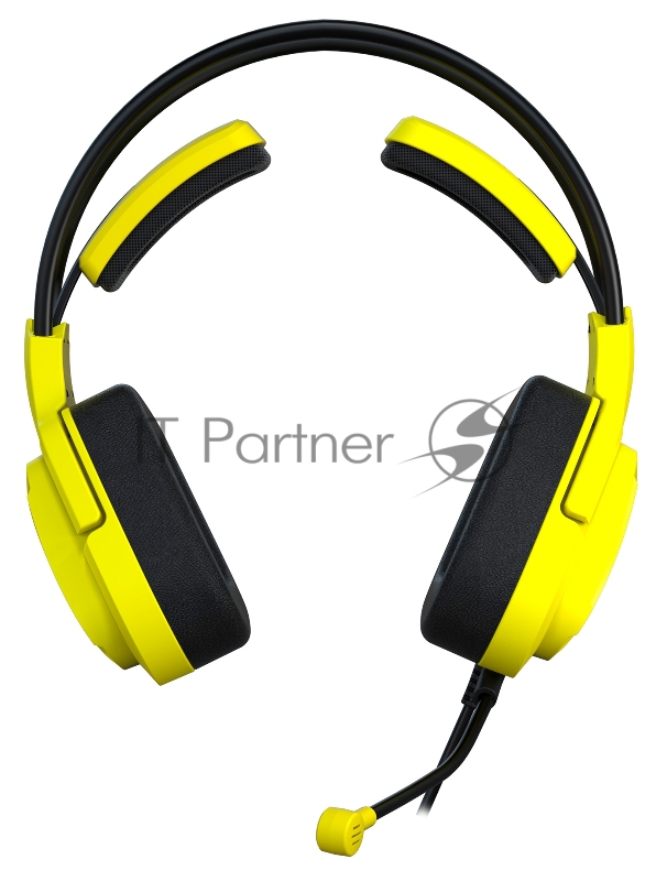 Наушники с микрофоном A4Tech Bloody G575 Punk желтый/черный 2м мониторные USB оголовье (G575 PUNK)