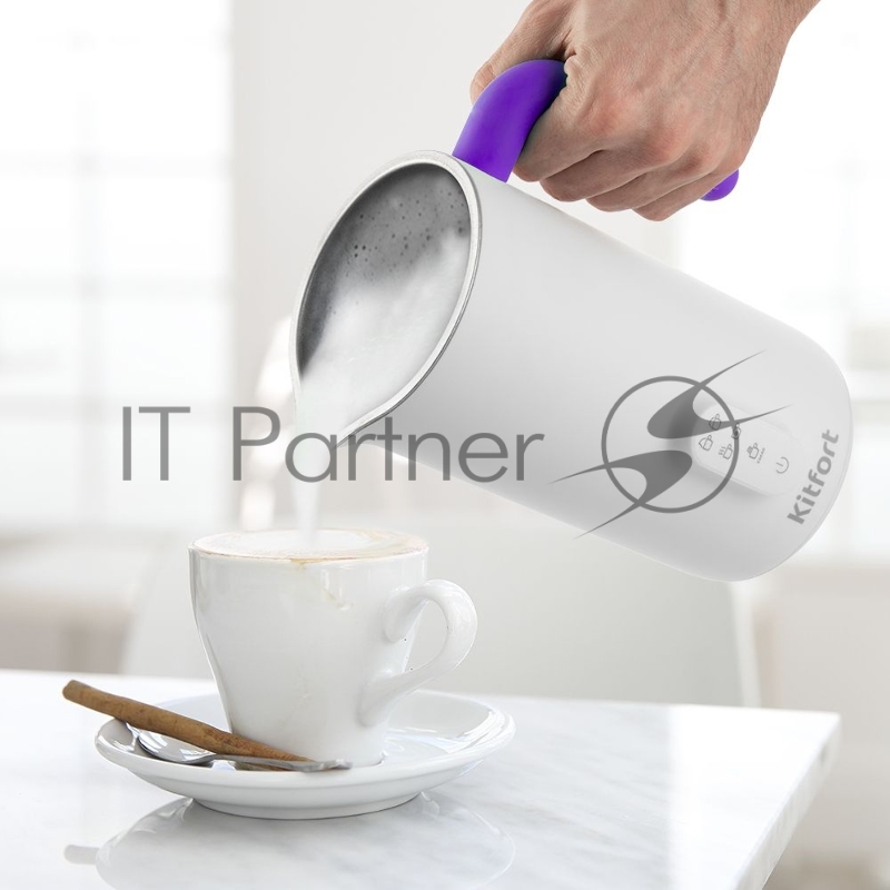 Капучинатор для вспенивателей молока Kitfort КТ-774-1 фиолетовый
