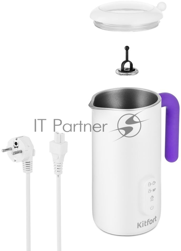 Капучинатор для вспенивателей молока Kitfort КТ-774-1 фиолетовый