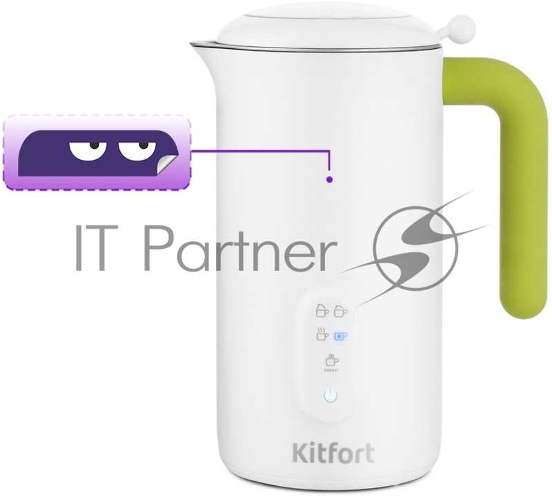 Капучинатор для вспенивателей молока Kitfort КТ-774-2 салатовый