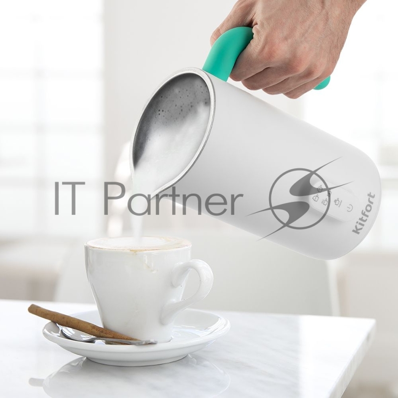 Капучинатор для вспенивателей молока Kitfort КТ-774-3 бирюзовый