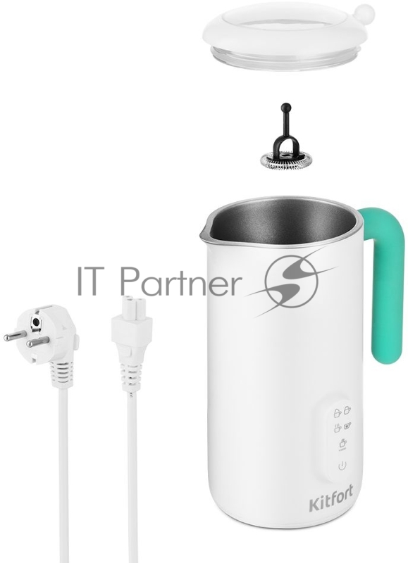 Капучинатор для вспенивателей молока Kitfort КТ-774-3 бирюзовый