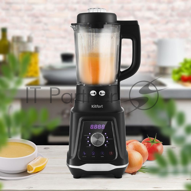 Блендер стационарный Kitfort КТ-3058 1500Вт черный