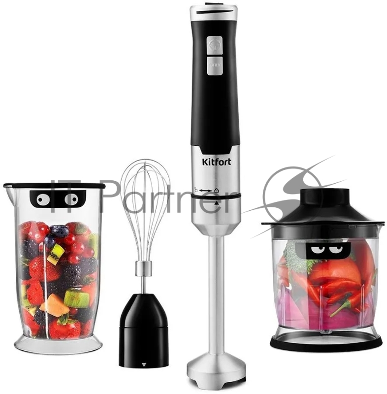 Блендер погружной Kitfort КТ-3053 1000Вт черный