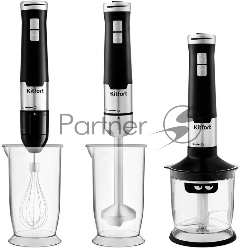 Блендер погружной Kitfort КТ-3053 1000Вт черный