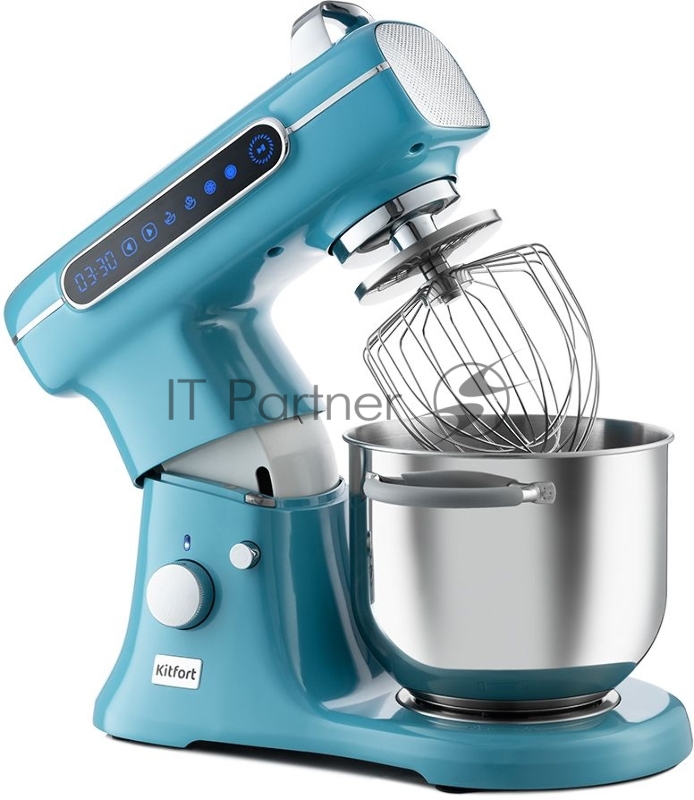 Миксер планетарный Kitfort КТ-3037-2 1500Вт бирюзовый