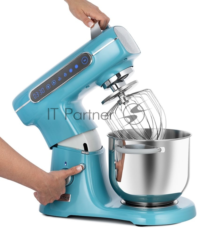 Миксер планетарный Kitfort КТ-3037-2 1500Вт бирюзовый