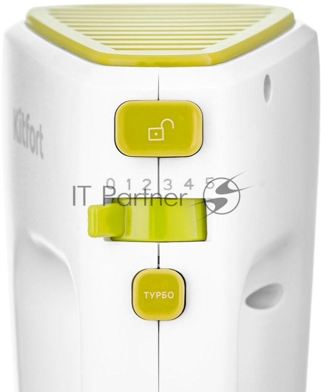 Миксер ручной Kitfort КТ-3067-2 400Вт белый/салатовый