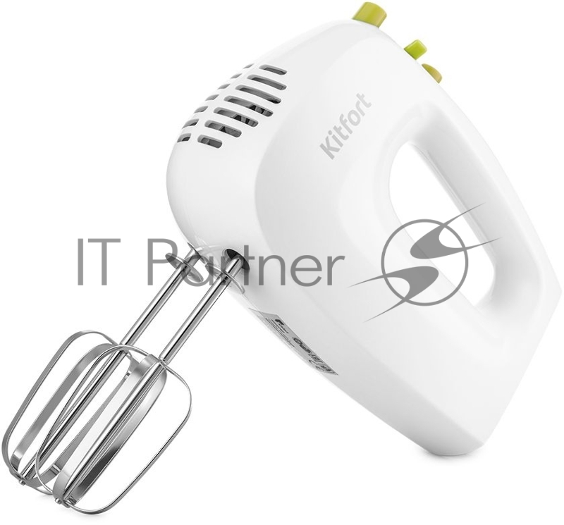 Миксер ручной Kitfort КТ-3071-2 250Вт белый/салатовый