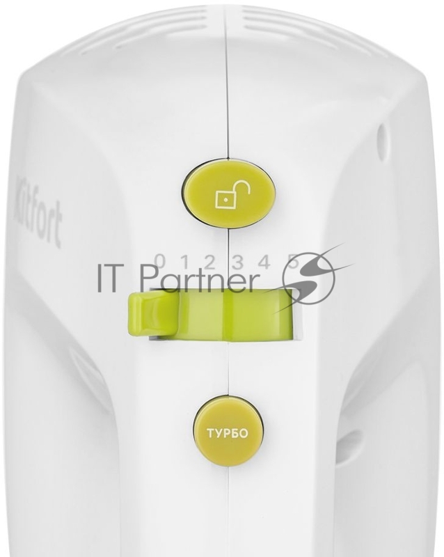 Миксер ручной Kitfort КТ-3071-2 250Вт белый/салатовый