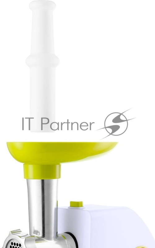 Мясорубка Kitfort КТ-2111-2 800Вт белый/салатовый