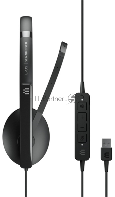 EPOS / Sennheiser ADAPT 160T ANC USB, Stereo Teams certified headset