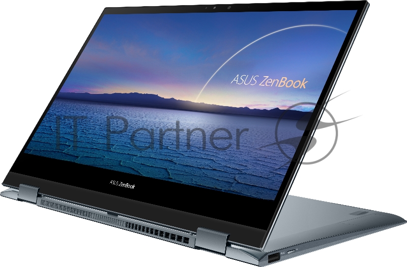 Ноутбук ASUS UX363EA-HP291T flip Touch +bag+cable+Stylus Q1 13.3(1920x1080 IPS)/Touch/Intel Core i5 1135G7(2.4Ghz)/8192Mb/512PCISS Iris Xe Graphics/Cam/BT/WiFi/war 2y/1.11kg/Pine Grey/W10 + Support NumberPad