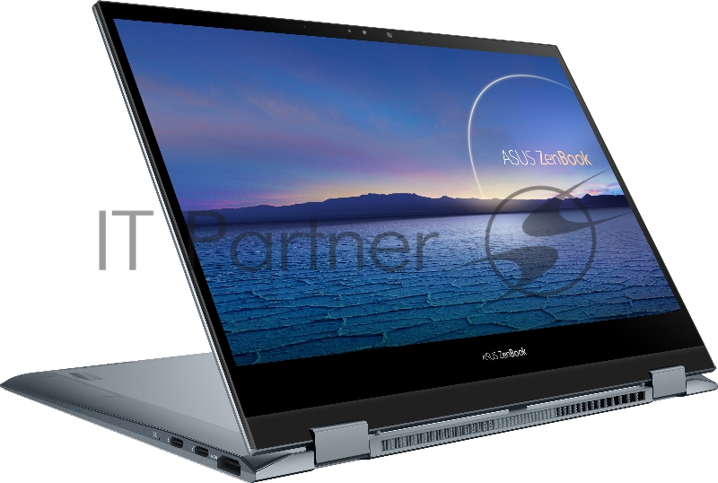 Ноутбук ASUS UX363EA-HP291T flip Touch +bag+cable+Stylus Q1 13.3(1920x1080 IPS)/Touch/Intel Core i5 1135G7(2.4Ghz)/8192Mb/512PCISS Iris Xe Graphics/Cam/BT/WiFi/war 2y/1.11kg/Pine Grey/W10 + Support NumberPad