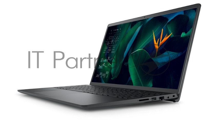 Ноутбук Dell Vostro 3515 Athlon Silver 3050U 4Gb SSD128Gb AMD Radeon 15.6 HD (1366x768) Linux black WiFi BT Cam