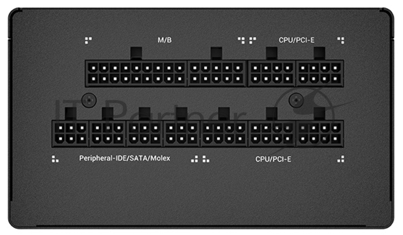 Блок питания Deepcool PQ1000M (ATX 2.4, 1000W, Full Cable Management, PWM 120mm fan, Active PFC, 80+ GOLD) RET