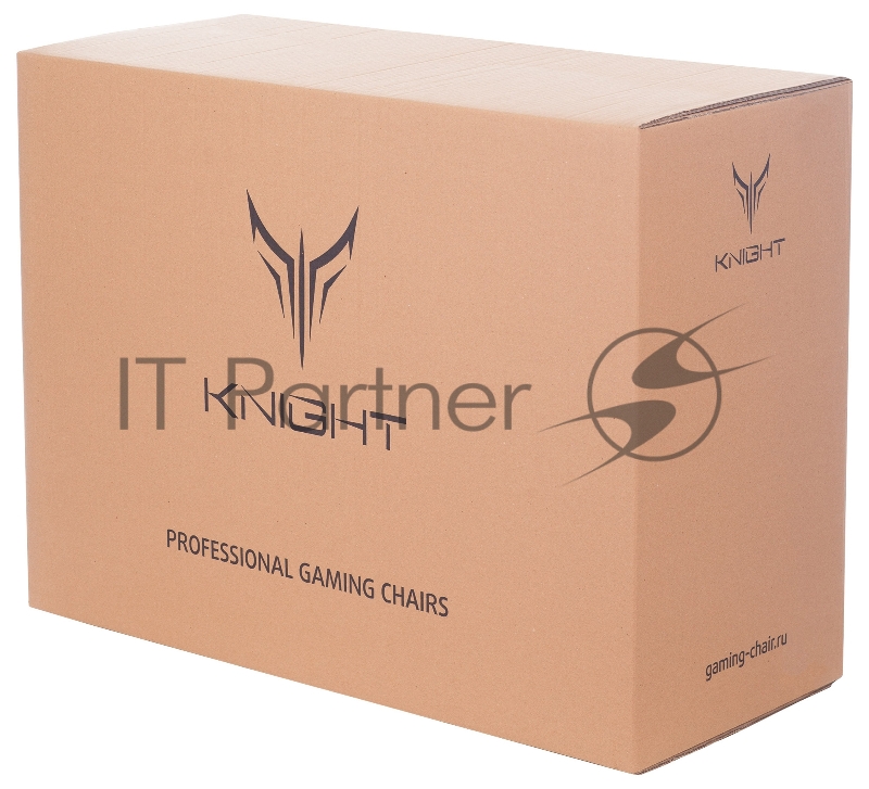 Кресло игровое Knight N1 Fabric серо-голубой Light-28 с подголов. крестовина металл