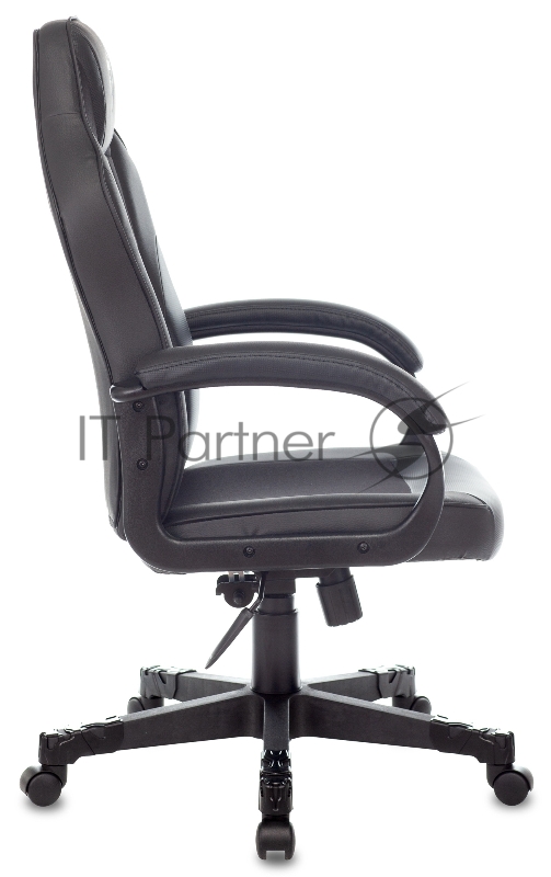 Кресло игровое Zombie GAME 17 черный текстиль/эко.кожа крестовина пластик