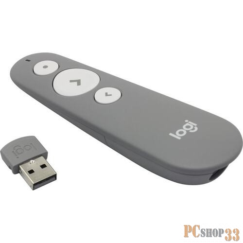 Презентер Logitech Laser Presenter R500s Mid Grey