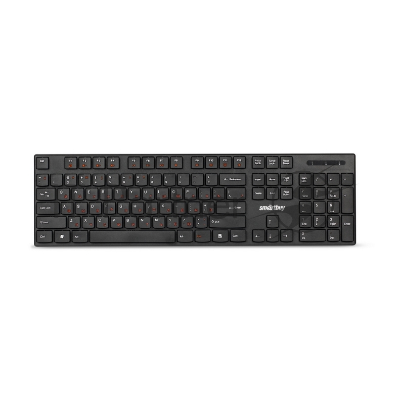 Клавиатура проводная мультимедийная Smartbuy ONE 238 USB черная (SBK-238U-K)