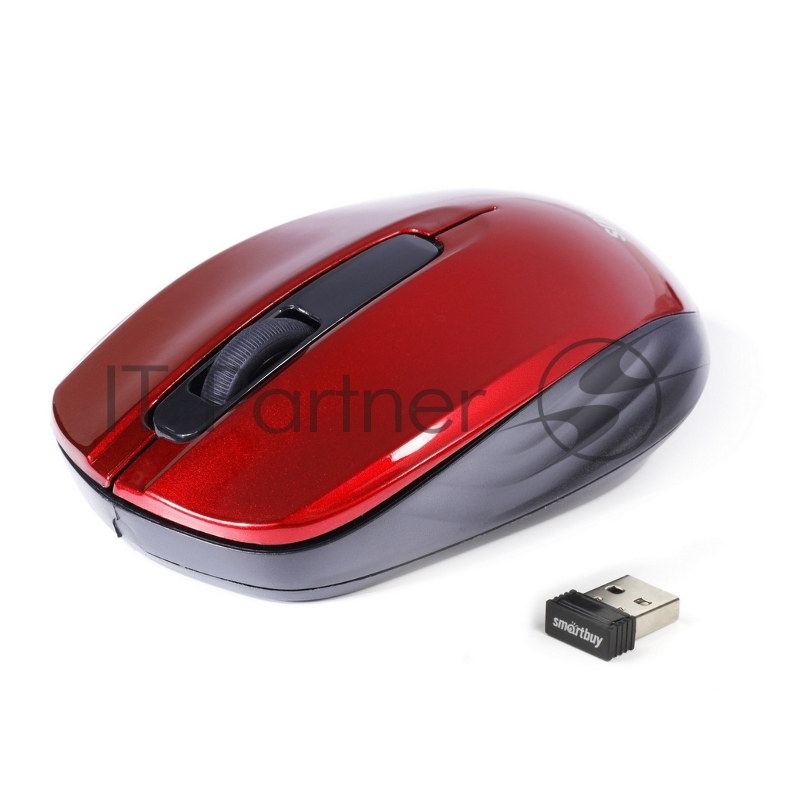 Мышь беспроводная Smartbuy ONE 332 красная (SBM-332AG-R)