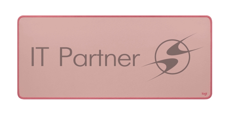 Коврик для мыши Logitech Desk Mat Studio Series DARKER ROSE
