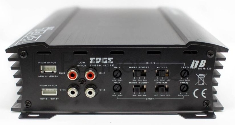 Усилитель автомобильный Edge EDB80.2LITE-E0 двухканальный